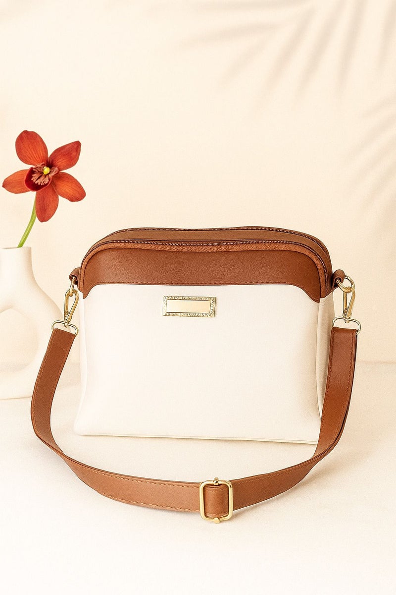 Osman Two-Tone Sling Bag for Women - Image 1